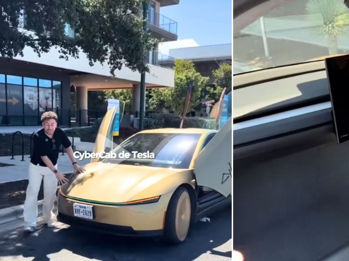 Los taxis sin conductor de Tesla que son furor en TikTok.&nbsp; &nbsp;