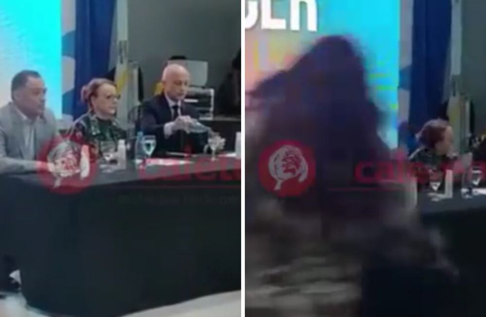 La gobernadora de Santa Cruz fue increpada por una mujer durante un acto público.