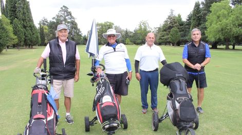 José Simionato, Jaime Mendez, Gabriel Reboredo y Juan Villegas.