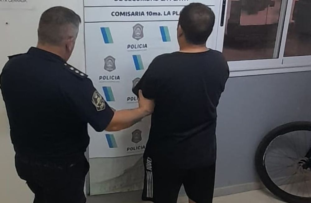 El hecho ocurrió el 28 de diciembre y ayer fue arrestado por amenazas.