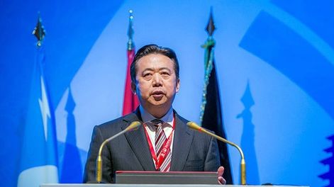 Investigan la misteriosa desaparición del presidente de la Interpol