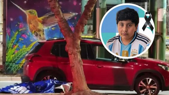 Alejandro Fabián Águila Jorquera (12), el nene asesinado en Chile tras una encerrona. Volvía de Mendoza tras celebrar el Día del Padre.