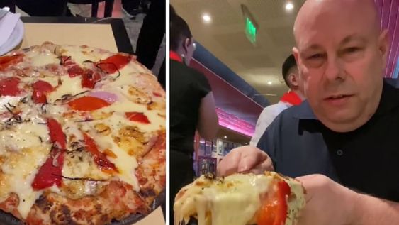 Un influencer estadounidense fue a una popular pizzería de Argentina y en la reseña cometió un error que no le dejaron pasar. Foto: captura.