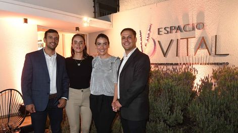 Anfitirones de la velada: Federico Colonnese, Johana de Giuseppe, Pilar Poggi y Daniel LoteroFoto: José Gutierrez / Los Andes