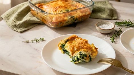 Los Andes | espinaca gratinada.