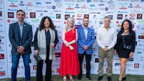 El gobernador electo Alfredo Cornejo y la vicegobernadora electa Hebe Casado participaron del 62° aniversario de la Cámara de Industria, Agricultura y Turísmo (CIAT) que se realizó en Casa Septem.Foto: Ignacio Blanco / Los Andes