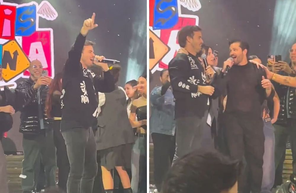 Felipe Colombo y Benjamín Rojas deleitaron a los fans de Rebelde Way.