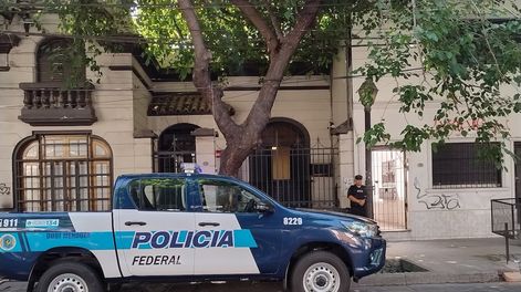 Los Andes | La policía federal allanó hoy la vivienda donde en 2020 asesinaron a Marcos Figueroa. Foto: Los Andes.