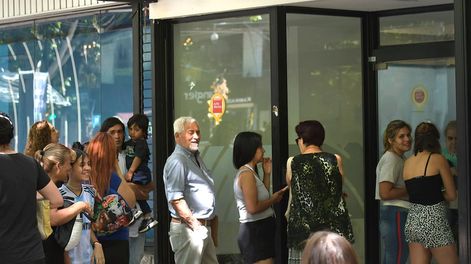 LOs bancos se pliegan al paro pero atenderán al público. Foto: Orlando Pelichotti / Los Andes