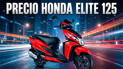Confirmado: nuevo precio para la Honda Elite 125 en diciembre