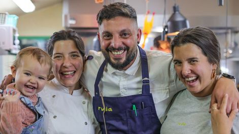 Sabores mendocinos y una chef recomendada por Michelín sorprendieron en un restaurante de Bariloche