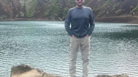 Los Andes | “Hubo unos 3.000 temblores, yo sentí 5 por día”: el mendocino que vivió en Islandia la previa a la erupción de un volcán. Foto: Gentileza Juan Pablo Bruno