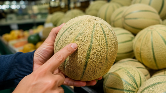 Este es el truco para elegir los mejores melones.&nbsp;