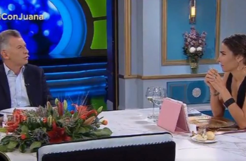 Macri fue el único invitado en el programa de Mirtha Legrand.