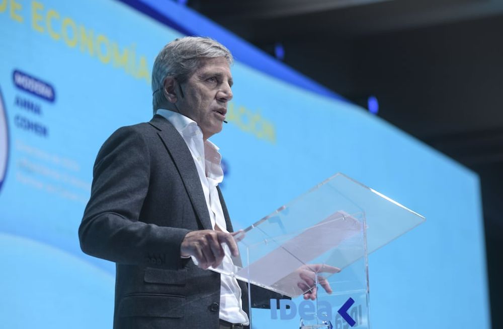 El ministro de Economía, Luis Caputo. FOTO NA:IDEA