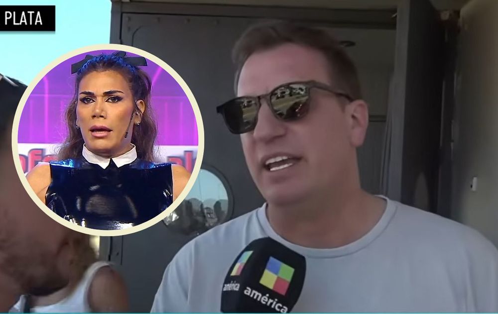 Maxi López y Flor de la V