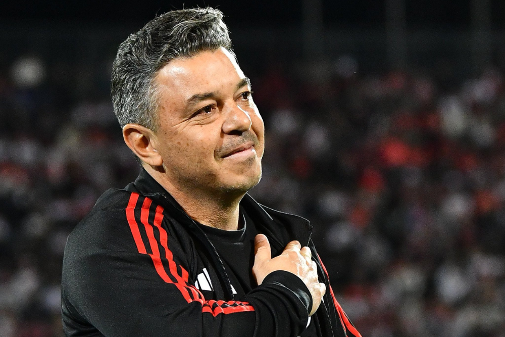 Fútbol. Marcelo Gallardo, DT de River