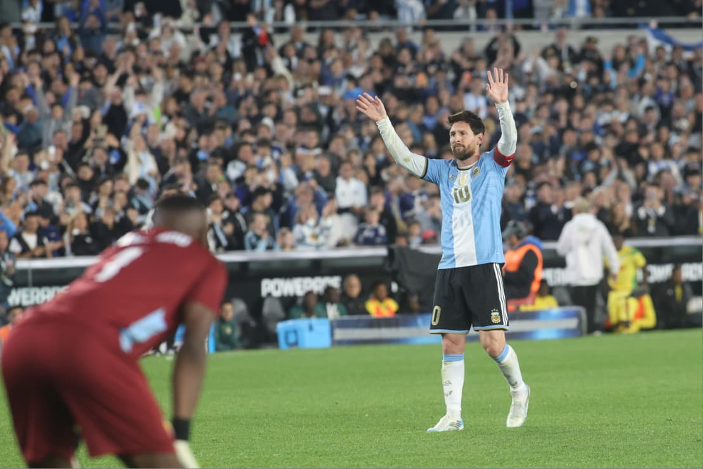 Los Andes en la despedida de Lionel Messi: el gol del diez en su última noche Albiceleste.