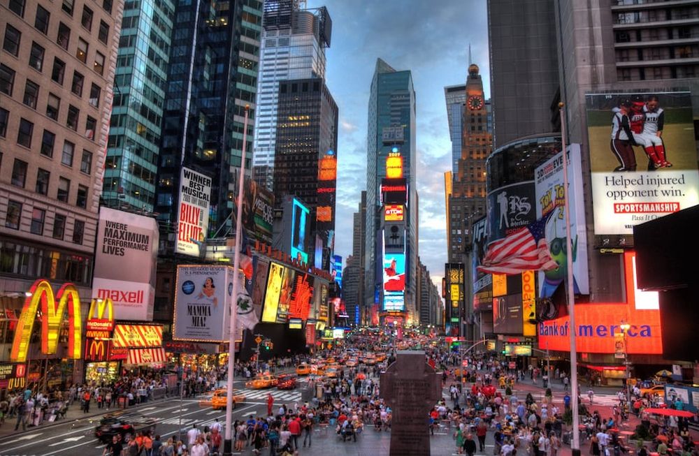 Times Square. “La Gran Manzana”: el origen del apodo de la ciudad de Nueva York