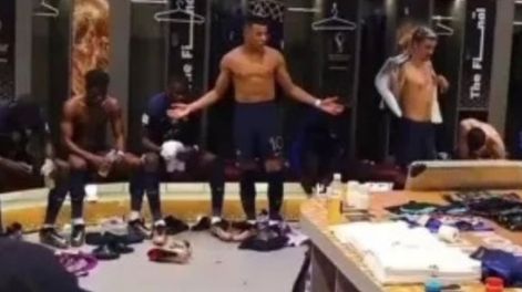 Video: el reproche de Mbappé a sus compañeros durante el entretiempo de la gran final contra Argentina.