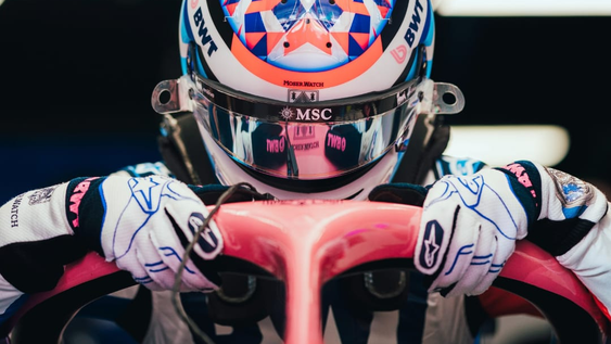 Franco Colapinto, piloto oriundo de la ciudad de Pilar