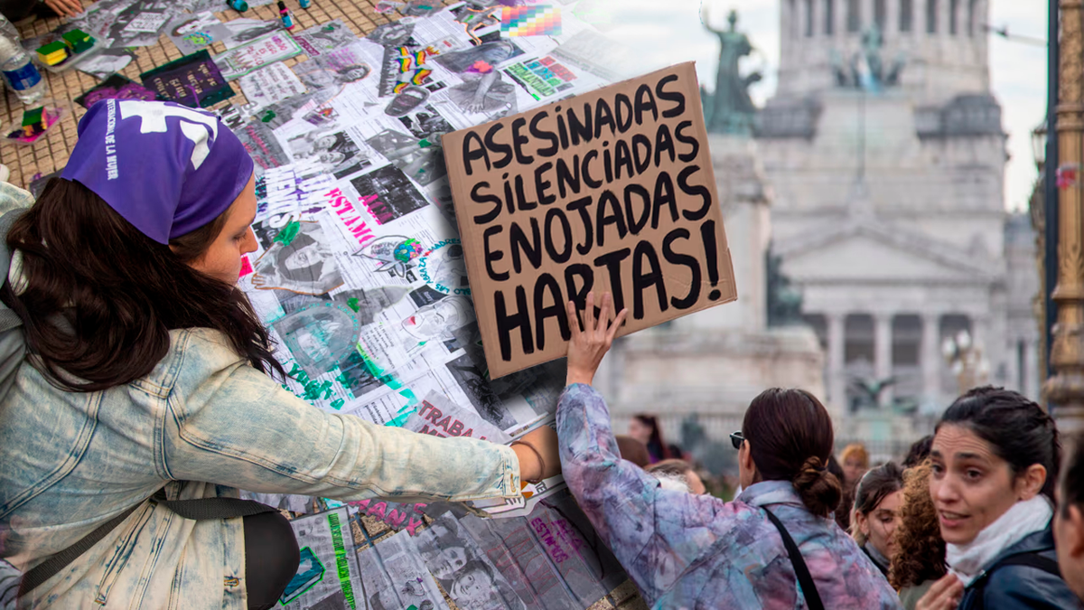 Ni Una Menos: masiva marcha frente al Congreso para reclamar Justicia y pedir el fin de la violencia de género