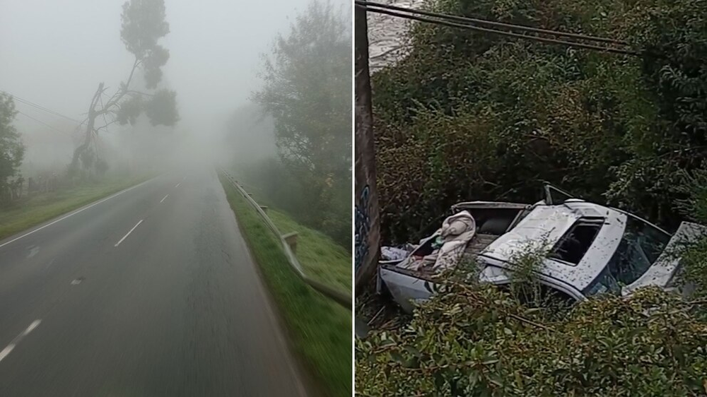 Equipos de Bomberos y SAMU desplegaron un operativo de rescate en la Ruta T-39.