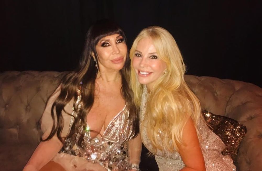 Duelo de divas: los looks sensuales de Moria Casán y Graciela Alfano