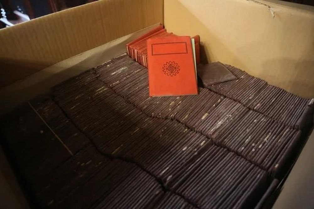 Encontraron en la Corte Suprema documentación de propaganda nazi enviada a Argentina durante la SGM.