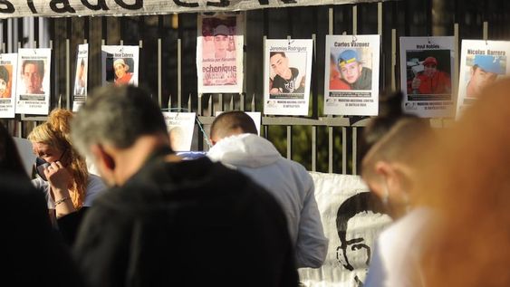 Por Facundo y contra el gatillo fácil fue el lema de la marcha que se llevó a cabo en las inmediaciones de la Plaza de Mayo.
