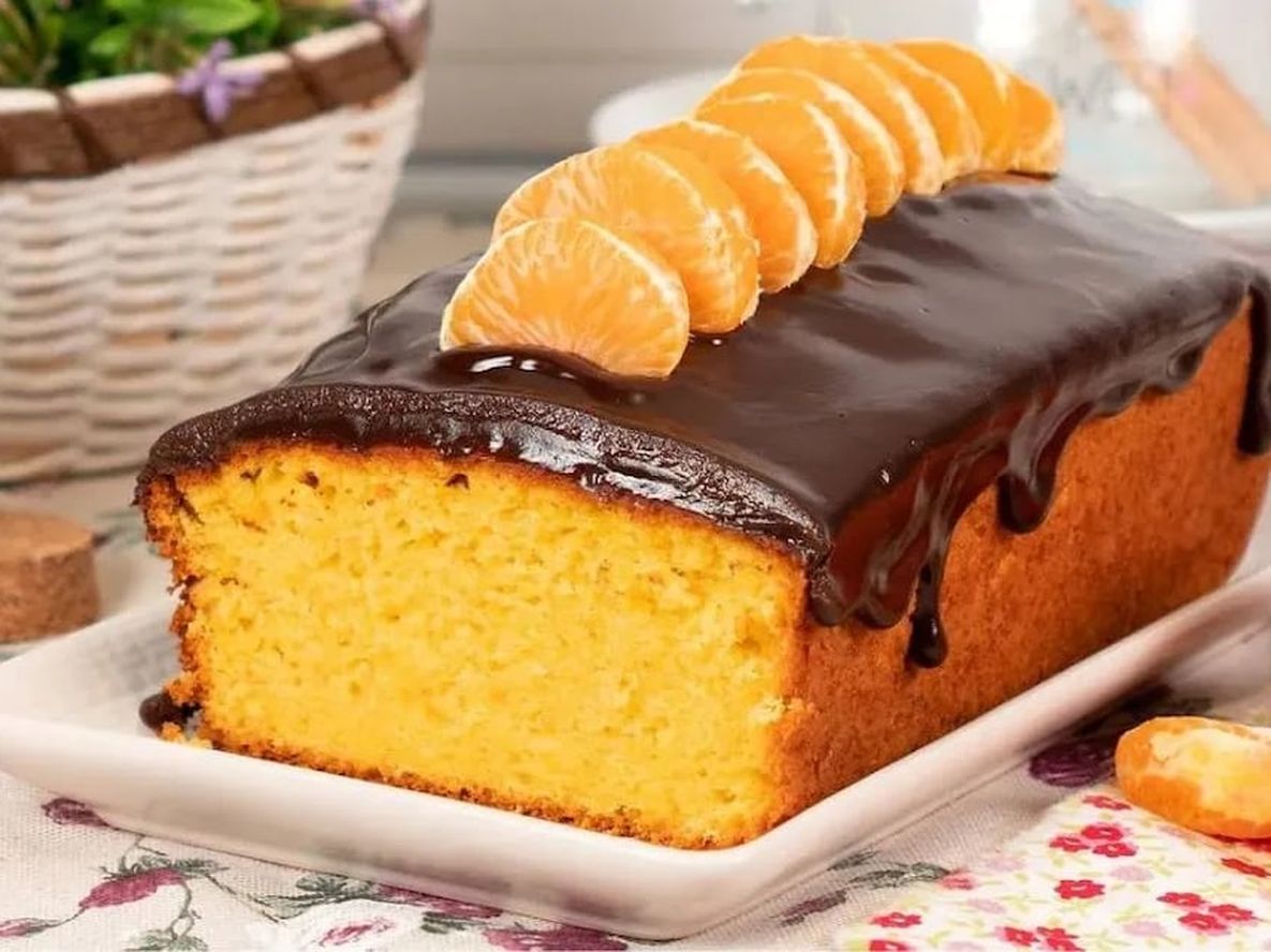 Receta: budín de mandarina en licuadora.  Foto: Aire de Santa Fe