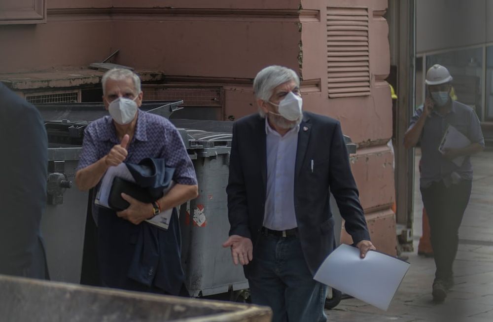 Moyano dijo que se vacunó en un sanatorio de los camioneros, con vacunas entregadas por el gobierno porteño