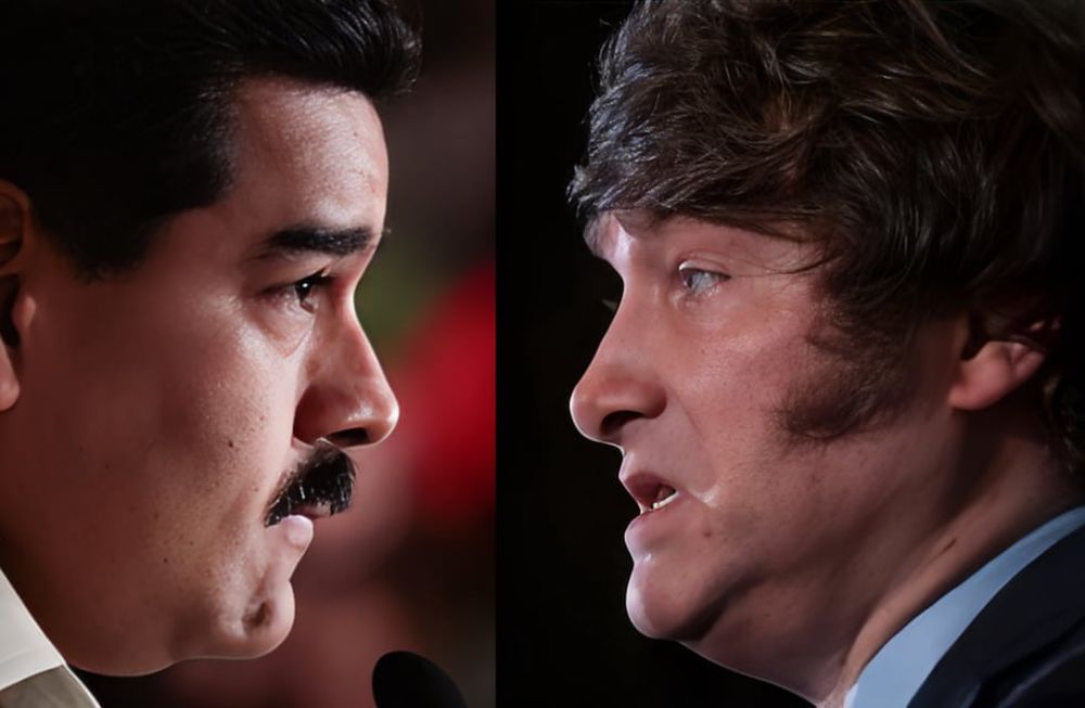 Nicolás Maduro y Javier Milei.