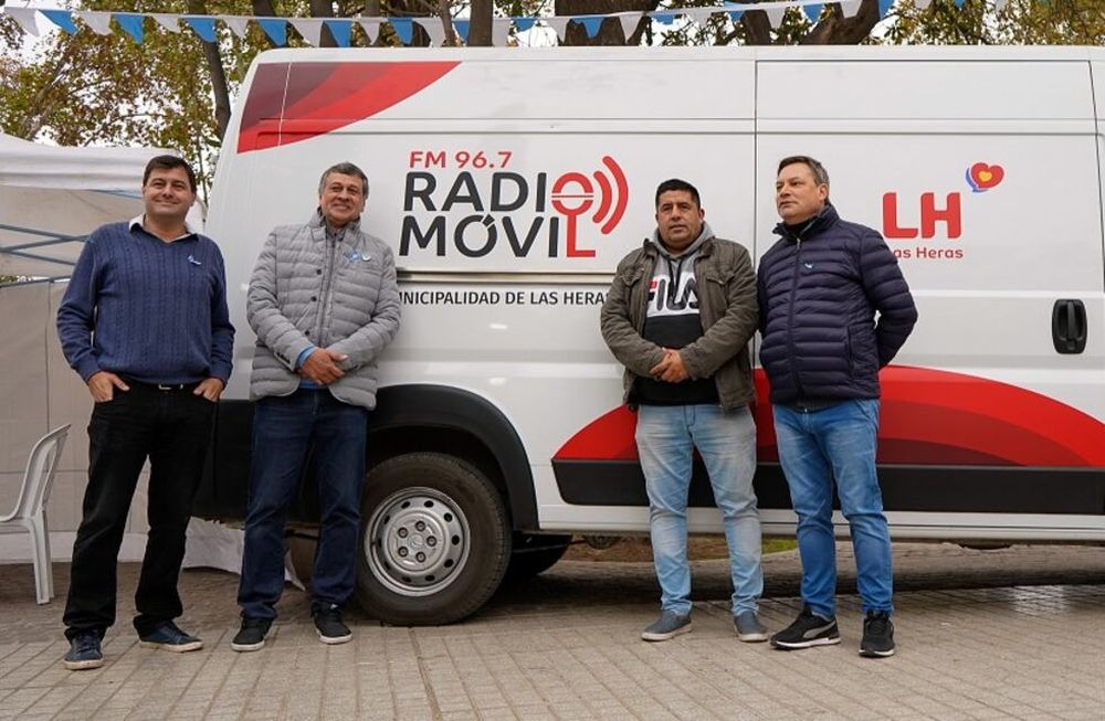 Las Heras ya se comunica con la Radio Móvil Municipal FM 96.7.