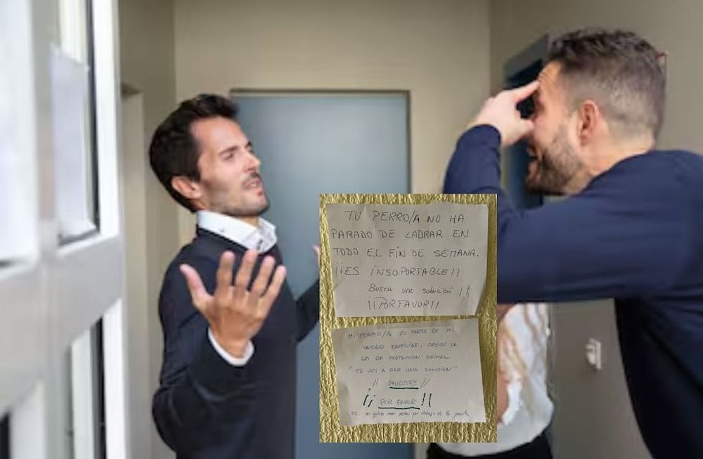 Se quejó de los ladridos del perro de su vecino y el dueño le respondió / Ilustración