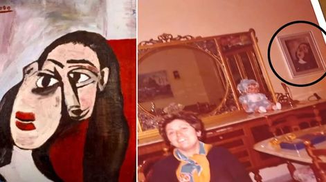Los Andes | Se enteró después de 60 años que tenía colgado un Picasso / Captura de video