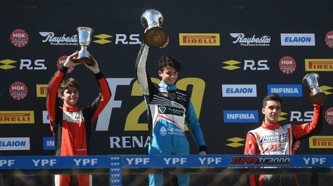 STC 2000: el campeón Vicino lideró de principio a fin en la Fórmula Renault 2.0