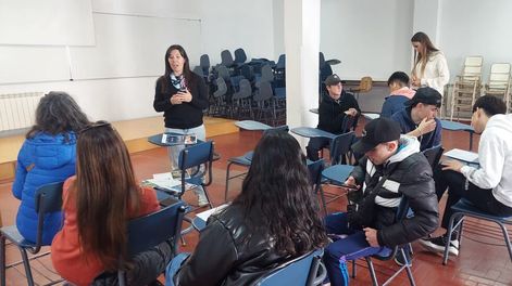 Estudiantes de escuela secundaria