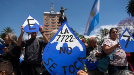 Ley 7722: Con el agua de Mendoza, no - Jorge Difonso