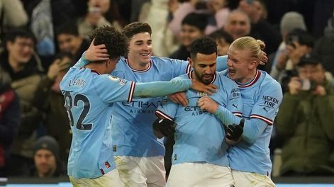 El cordobés anotó en la remontada del Manchester City ante el Tottenham.