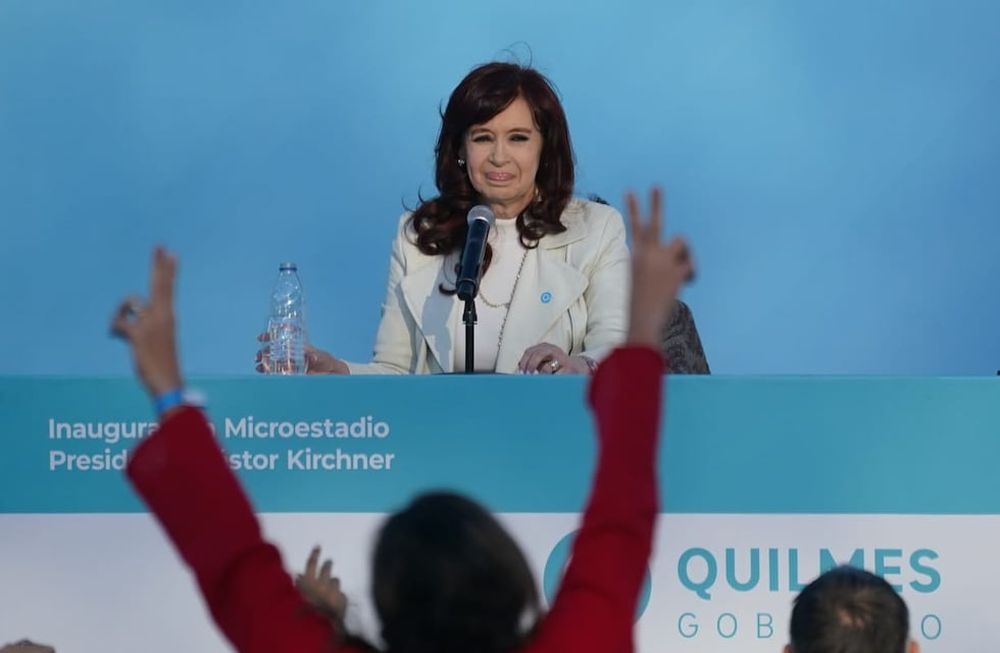 Cristina Kirchner. (Clarín)