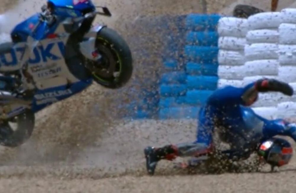 Caída y fractura para Rins en Jerez