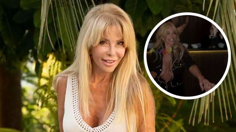 El baile al límite de Graciela Alfano a los 72 años con un escote peligroso y un mensaje sin filtro