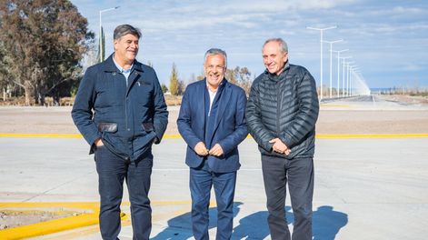 Los intendentes Abed y Rufeil creen que el tren será un antes y un después para la zona Este.