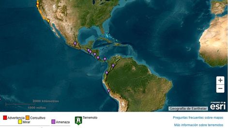 ¿Qué países de Latinoamérica emitieron alerta de tsunami tras el megasismo frente a las costas de Rusia?