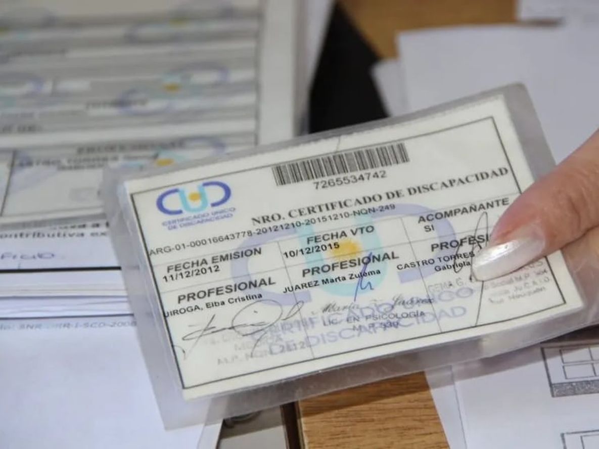 Certificado Único de Discapacidad, desde hoy cambia el plazo de vencimiento.