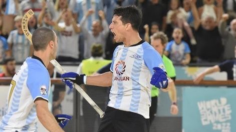 Imágenes del seleccionado en el Mundial de 2022. Gentileza: TV Pública
