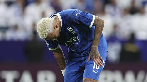 Los Andes | Neymar volverá a estar alejado de las canchas tras una molestia muscular. / Foto: Al Hilal