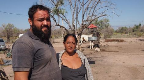 Se complica la situación de los mendocinos denunciados por Abel Pintos por usurpar terrenos y temen desalojo. Foto: Gentileza Radio Tierra Campesina