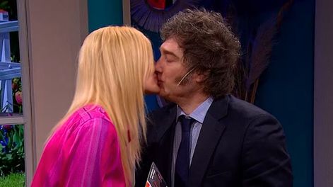 Yuyito González y Javier Milei celebraron San Valentín.